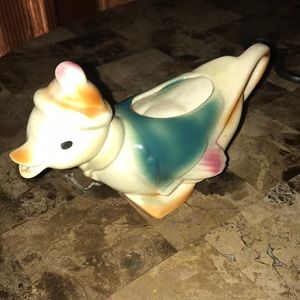 Antique Duck Creamer Clifton Some Flaws See Pics